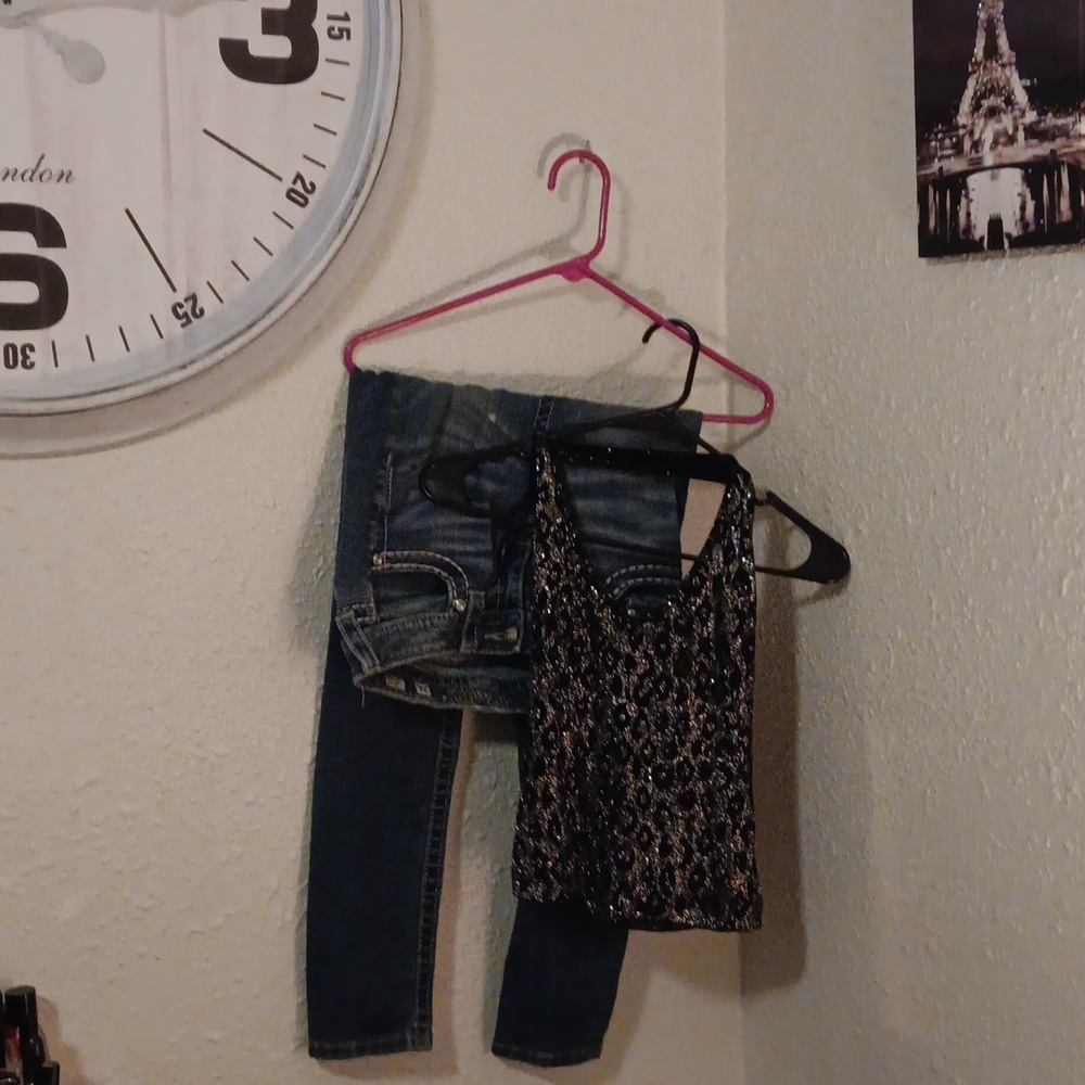 Miss Me Jean's and XOXO Halter Top